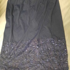 Skirt extender navy